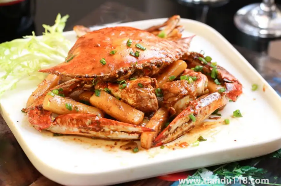 炒梭子蟹一定要沾淀粉嗎(梭子蟹怎么炒好吃)(圖2) 炒梭子蟹一定要沾淀粉嗎2