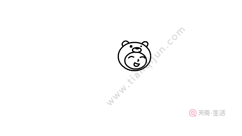 兒童節(jié)玩偶服簡筆畫怎么畫 兒童節(jié)玩偶服簡筆畫畫法(圖2) 兒童節(jié)玩偶服簡筆畫怎么畫